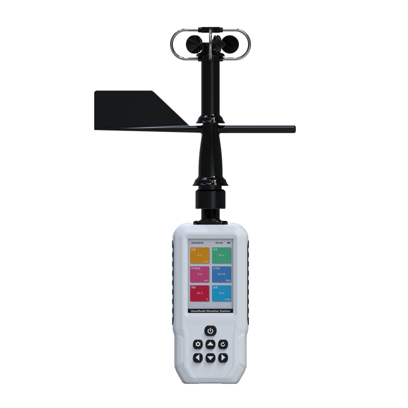 Thirteen-element handheld weather station Appearance