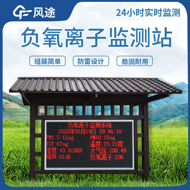 景区负氧离子检测系统 FT-FZ4配置